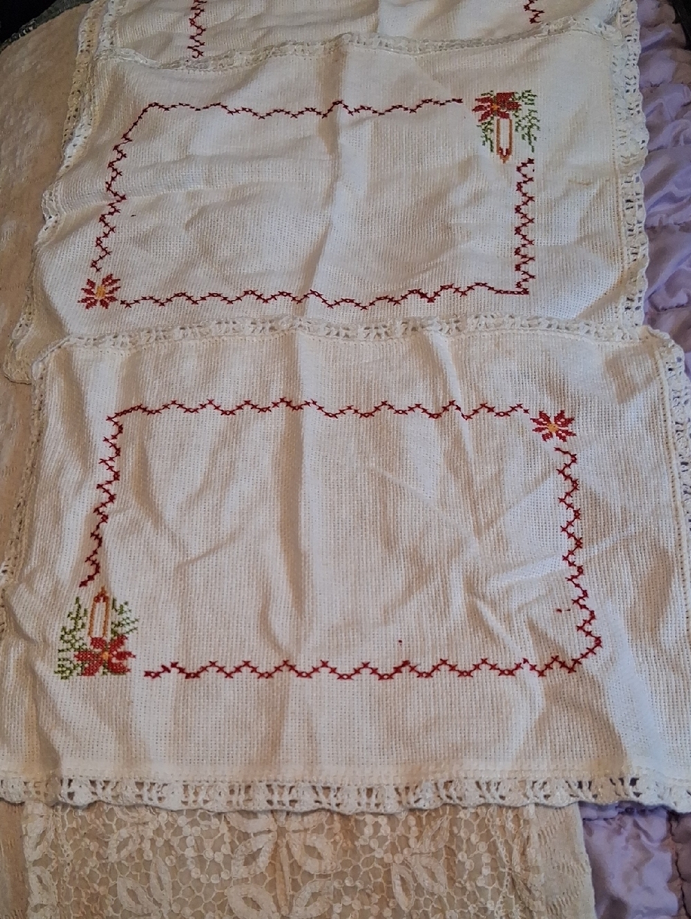 Vintage Holiday Placemats